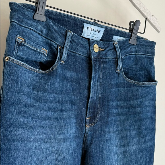 FRAME Le Mini Boot Jeans - Size 27 - Picture 7 of 12